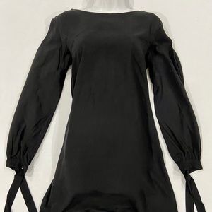 H&M Black Long Sleeve Dress